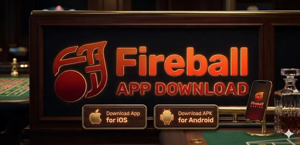 Fireball Casino App mobil felület